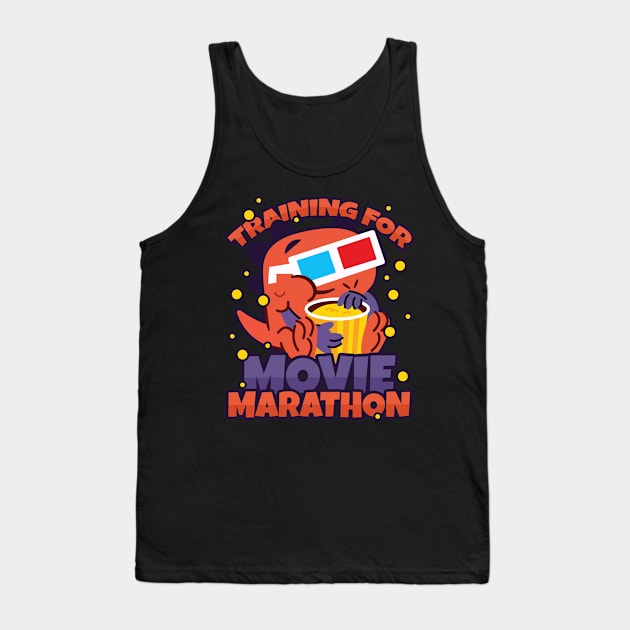 Dinosaur Training for Movie Marathon Tank Top by voidea